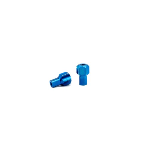 Foto de OAK Components Perno de ajuste de la maneta de freno - Titanio | compatible SRAM Frenos | 2 piezas - azul