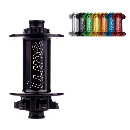 Produktbild von Tune KillHill Boost Vorderradnabe - Standard Lager - 6-Loch - 15x110mm - 28 Loch