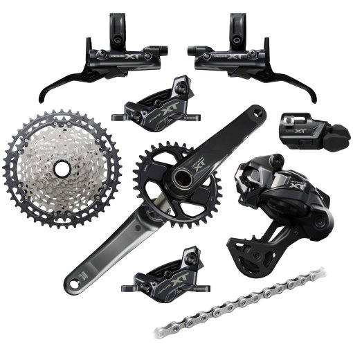 Foto de Shimano Grupo de Cambio - Deore XT M8200/M8250 - Di2 | 1x12 Velocidades | Enduro (con BR-M8220 / RD-M8250-GS)