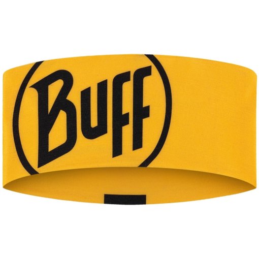 Picture of Buff® CoolNet UV® Wide Headband - Logo Yellow