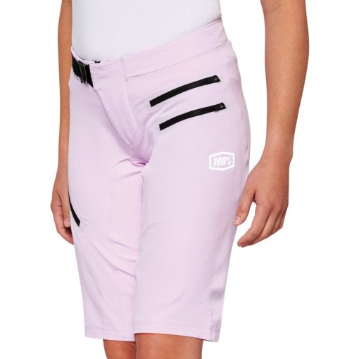 Foto de 100% Pantalones Cortos Ciclismo Mujer - Airmatic - lavender