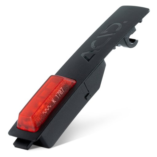 Foto de ACID PRO-E Luz Trasera de Guardabarros - Bicicleta Eléctrica - 12V - black