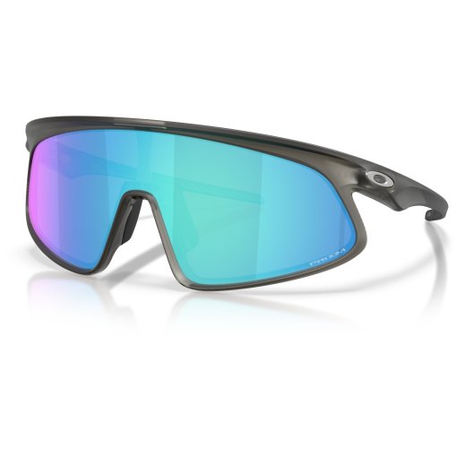 Photo produit de Oakley RSLV 141 Lunettes - Matte Grey Smoke/Prizm Sapphire - OO9524D-0441