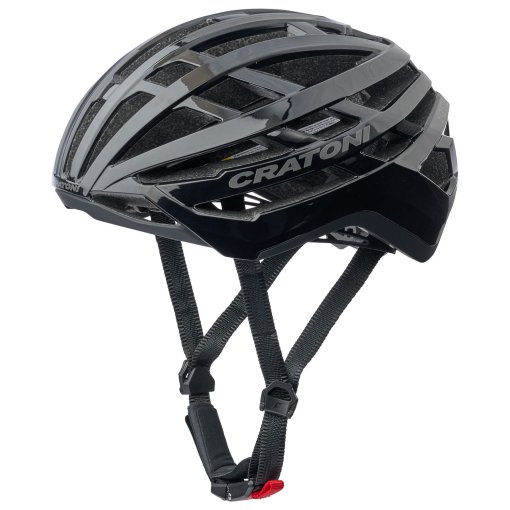 Productfoto van CRATONI C-Vento Fietshelm - black glossy-matt