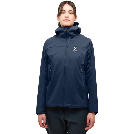 Immagine prodotto da Haglöfs Giacca Donna - Move Softshell Hood - tarn blue 3N5