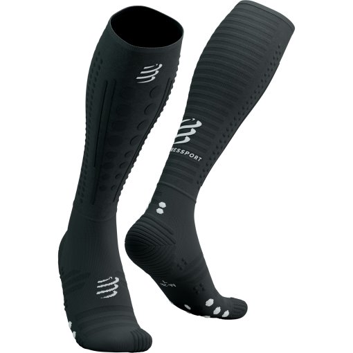 Picture of Compressport Full Aero Compression Socks - black/white
