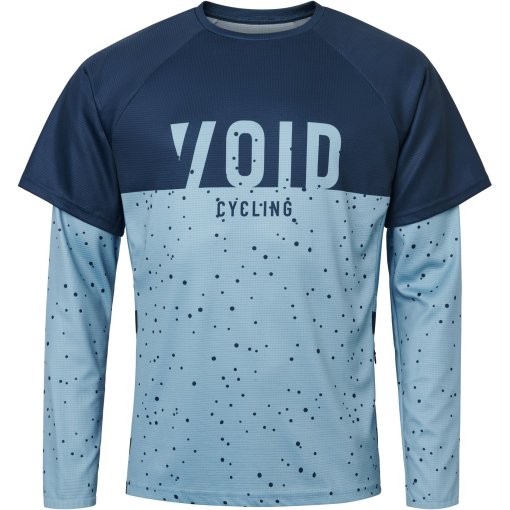Foto de VOID Cycling Maillot Manga Larga MTB Hombre - Rock - Dark Blue