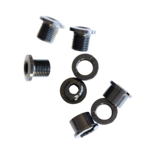 Produktbild von Race Face Kettenblattschrauben- &amp; Muttern-Set Alu