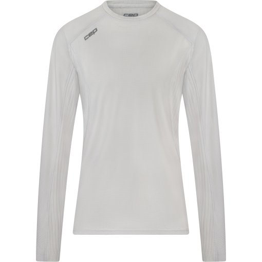 Foto de CEP Camiseta de Manga Larga Hombre - Pro Run Ultralight Tech - light grey