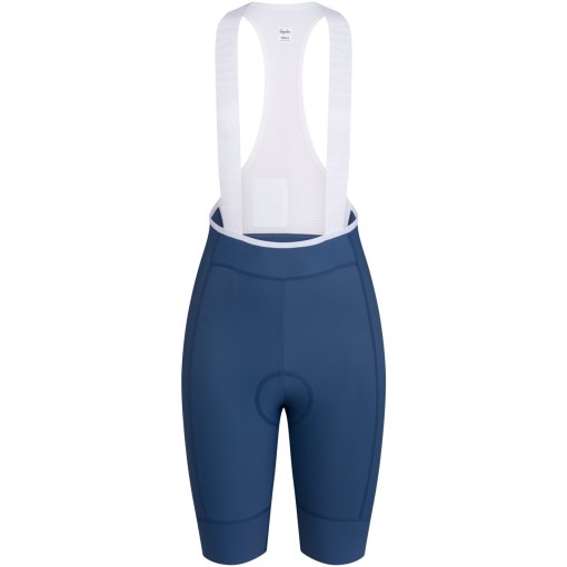 Picture of Rapha Pro Team Training Bib Shorts Women - denim blue/white