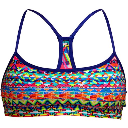Produktbild von Funkita Swim Crop Eco Bikini Top Damen - Packed Up