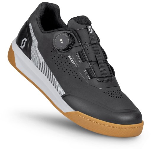 Produktbild von SCOTT MTB Volt Evo Flat Boa Schuhe Herren - schwarz/weiß