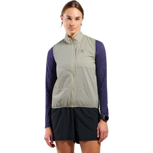 Foto de Odlo Chaleco Running Mujer - Zeroweight 2.0 - agate gray