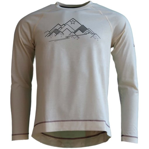 Bild von Zimtstern PureFlowz Eco Langarmtrikot Herren - Cream