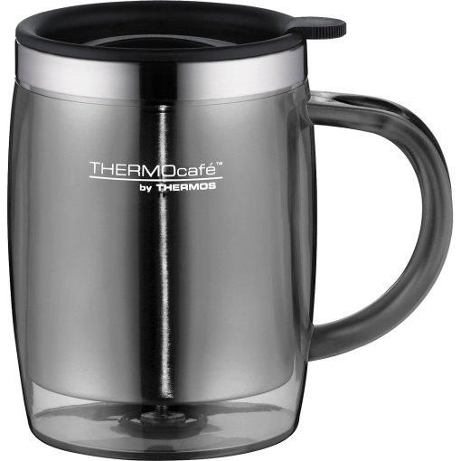 Picture of THERMOS® THERMOcafé Desktop Insulated Cup 0.35L - smoke grey polished