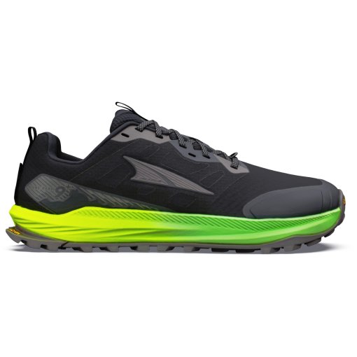 Foto de Altra Zapatillas Trail Running Hombre - Lone Peak 9+ - Black/Dark Gull Grey/Green Gecko