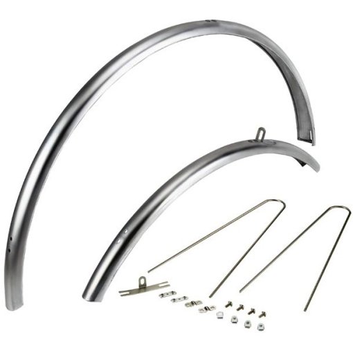 Produktbild von Dia Compe ENE Fender F-1 Schutzblech-Set - silber