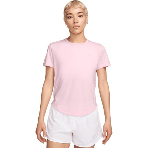 Picture of Nike Tempo Dri-FIT Short Sleeve Top Women - pink foam/reflective silver HQ0648-663