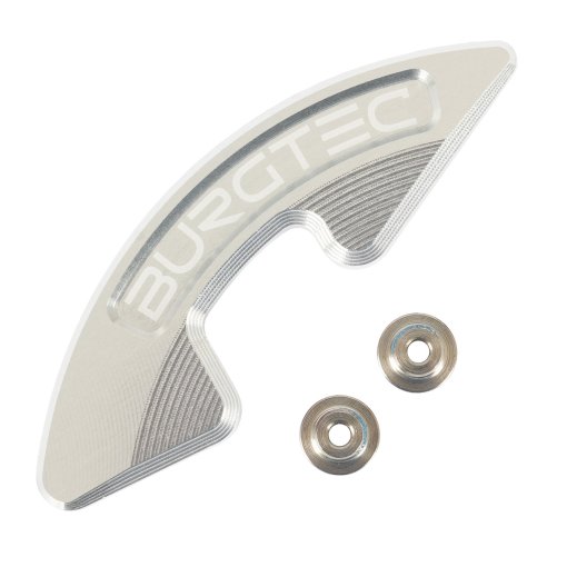 Kuva tuotteesta Burgtec Bashguard - Eturatasen Suojaus | Single - rhodium silver