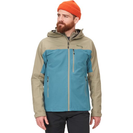 Immagine prodotto da Marmot Giacca con Cappuccio Uomo - Rom Gore-Tex Infinium - vetiver/moon river
