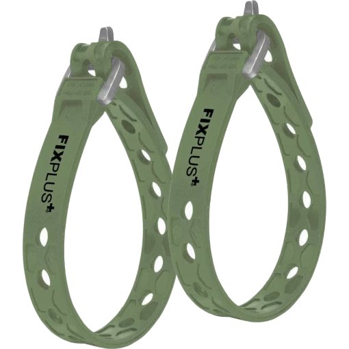 Produktbild von FixPlus Strap Gummizurrband 23cm - 2 Stück - olive