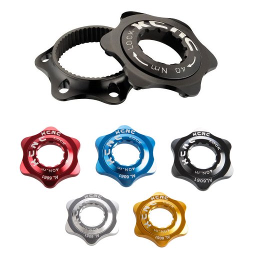 Productfoto van KCNC Center Lock Adaptor for 6-Bolt Brake Discs - XC - AL 6061