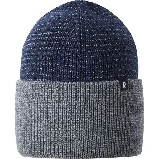 Produktbild von Reima Vihje Strickmütze Kinder - navy 6981
