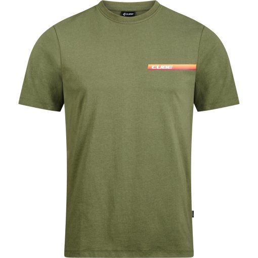 Image de CUBE T-Shirt Homme - After Race Organic Retro - olive