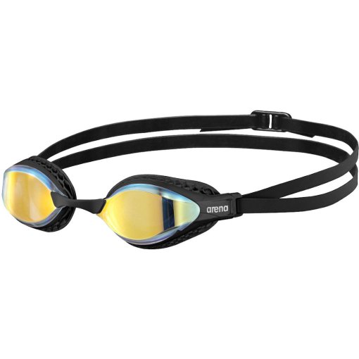 Produktbild von arena Airspeed Mirror Schwimmbrille - Yellow Copper/Schwarz