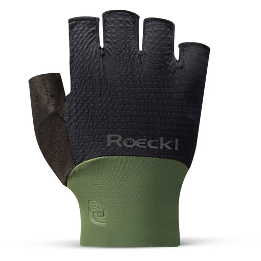 Photo produit de Roeckl Sports Gants Vélo - Brixen - black/pesto 9530