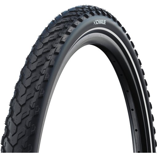 Photo produit de Schwalbe Motion Land Cruiser Plus Pneu tringle rigide - Active | PunctureGuard | Green Compound - E-25 - 28x2.00&quot; | Black Reflex
