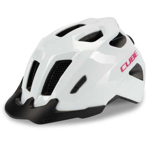 Foto de CUBE Casco - Fink - flashwhite&#039;n&#039;pink