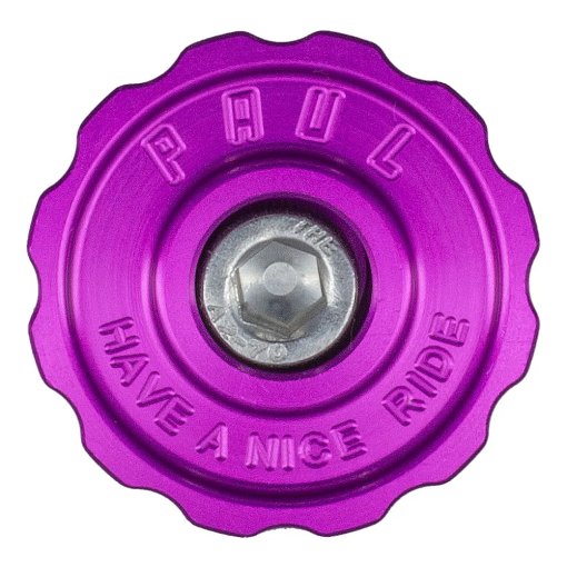 Foto de Paul Component Tapa Dirección para Potencia KLAMPER - 1 1/8&quot; - púrpura