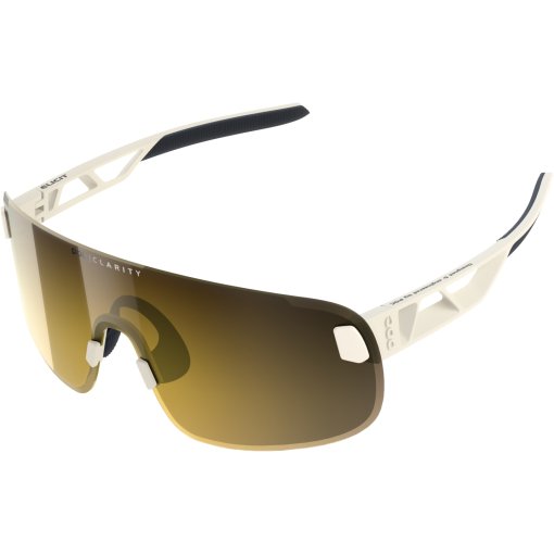 Produktbild von POC Elicit Brille - Okenite Off-White - Clarity Road/Partly Sunny Gold | Clear