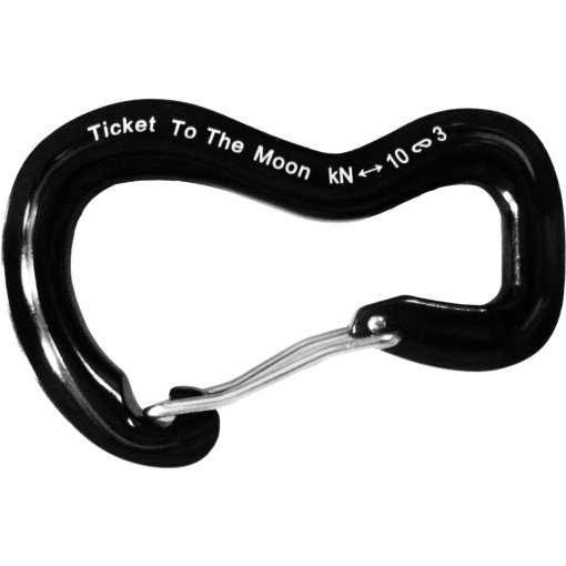 Produktbild von Ticket To The Moon Carabiner 10 kN - Karabinerhaken für Hängematten - 2 stk.