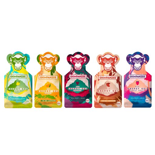 Foto de Chimpanzee Gel Energético BIO - Energy Gel - 25x35g