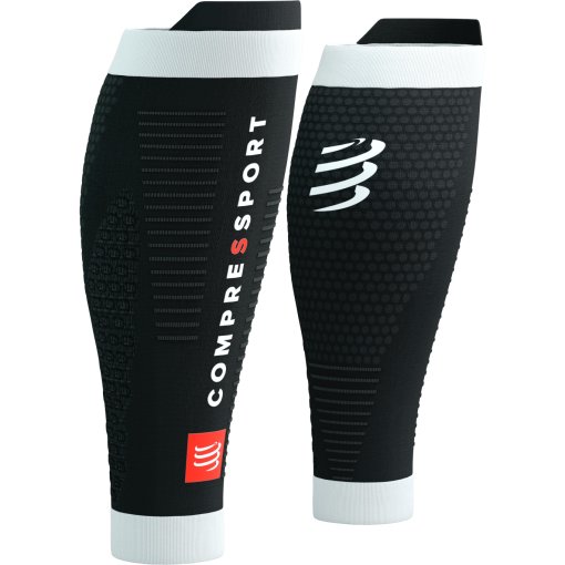 Foto de Compressport Pantorrilleras Compresión - R2 3.0 - negro/blanco