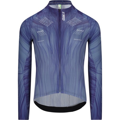 Produktbild von Q36.5 Gregarius Hybrid Light Aeroflow Langarmtrikot Herren - navy blue