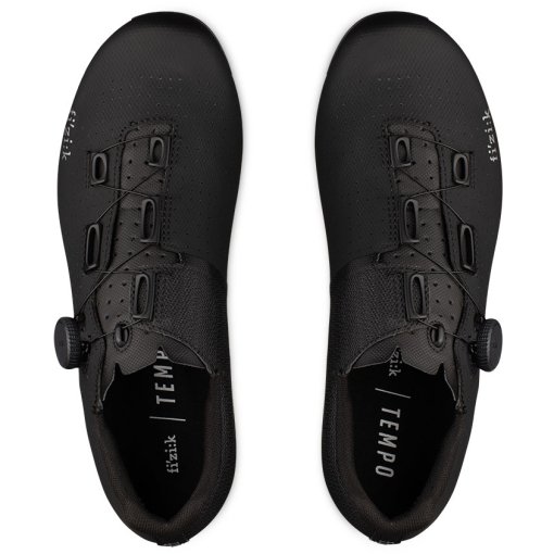 Fizik Tempo Decos Carbon Road Shoes Unisex - Wide - black/black