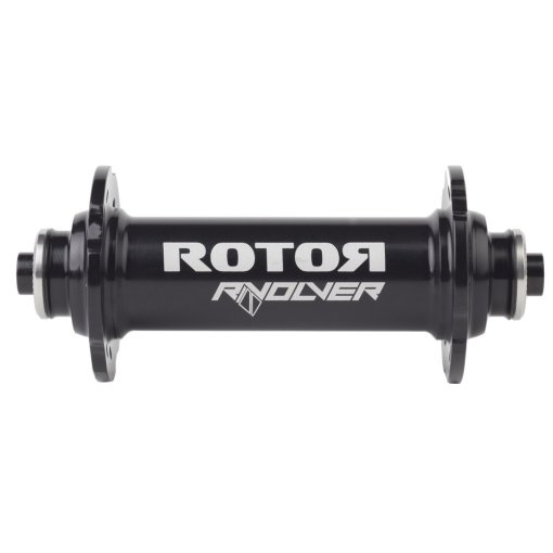 Produktbild von Rotor RVOLVER Road Vorderradnabe - 9x100mm QR - schwarz