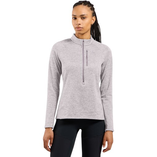 Photo produit de Odlo Pullover Mid Layer Femme - Tencia - misty lilac melange