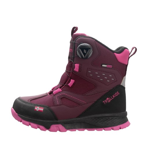 Foto de Trollkids Botas Invierno Niño - Kirkenes - Redwood/Magenta