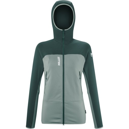 Foto de Millet Chaqueta Polar Mujer - Fusion Grid - Seaweed/Bottle
