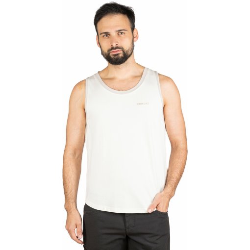 Photo produit de Chillaz Débardeur Homme - Palau Carabiner Logo - creme