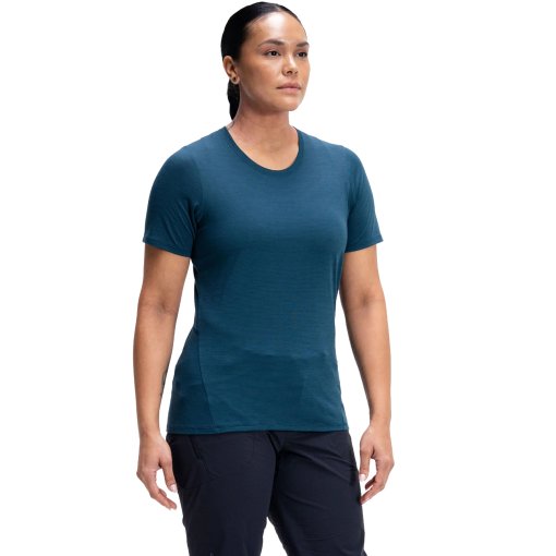 Foto de 7mesh Camiseta de Manga Corta Mujer - Desperado Merino - Deep Sea