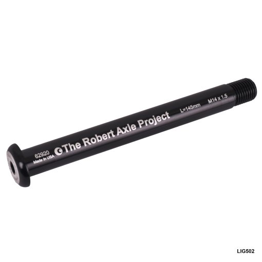 Foto de The Robert Axle Project Eje Pasante para la Rueda Delantera - Lightning - 15x100/110mm - M14x1.5 - 133-155mm - LIG502/504/508/509