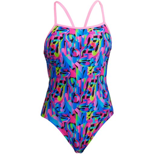 Produktbild von Funkita Single Strap Eco Badeanzug Damen - Funk &amp; Blues