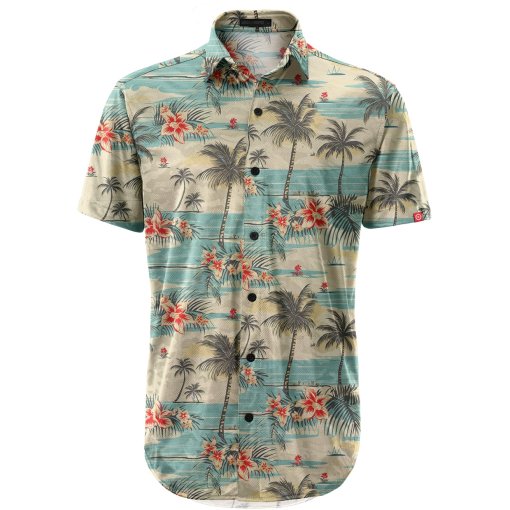 Foto de Loose Riders Camisa Manga Corta Hombre - Party - Island Vibes Blue