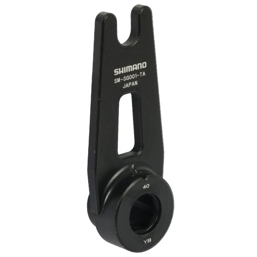 Produktbild von Shimano Drehmomentstütze - SM-SG001-TA | für Nexus Inter-5E Getriebenabe (Steckachstyp) - ISMSG001TA6 | Adaptertyp (40°)