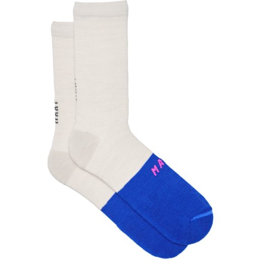 Photo produit de MAAP Chaussettes - Division Merino - fog/rgb blue